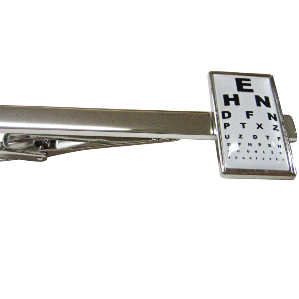 Rectangular Optometrist Square Tie Clip - image 1